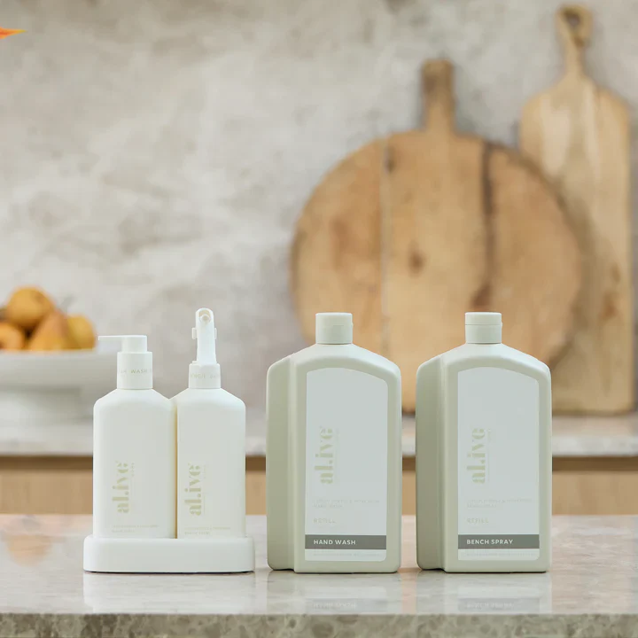 Al.ive Body - 1L Hand Wash Refill - Lemon Myrtle & Honeydew - Image 3