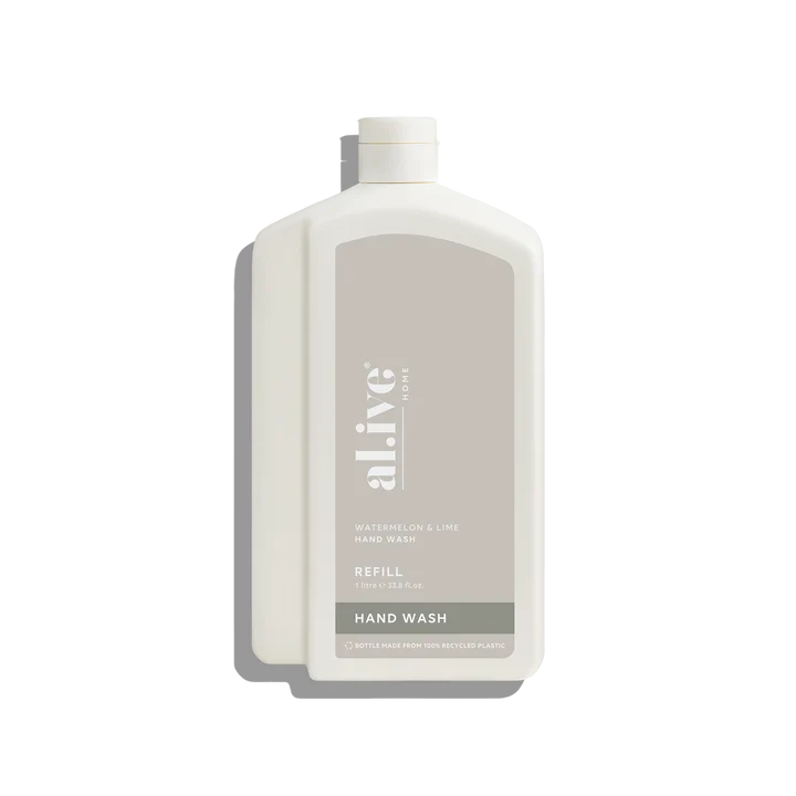 Al.ive Body - 1L Hand Wash Refill - Watermelon & Lime - Image 3