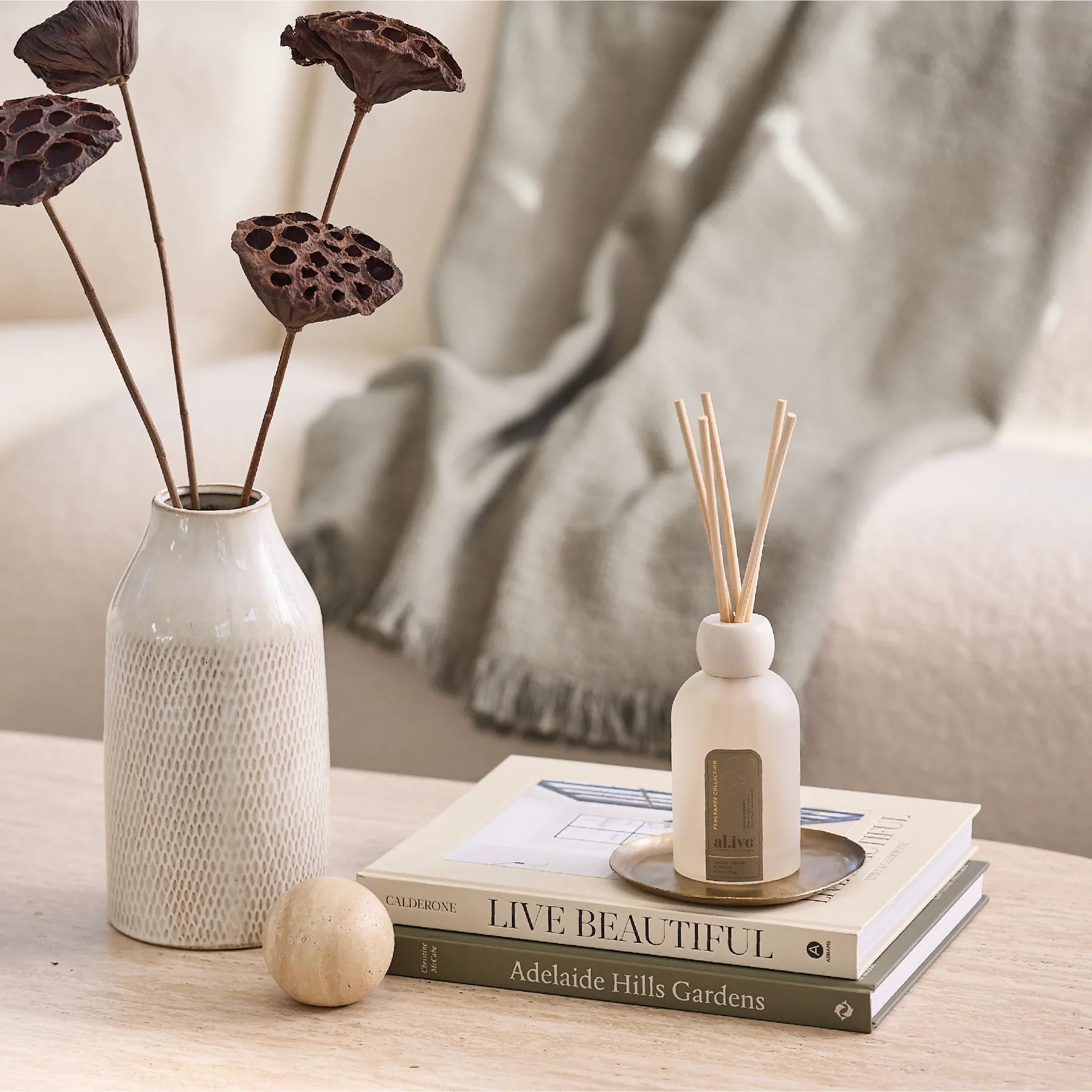 Al.ive Body - Reed Diffuser - Green Pepper & Lotus - Image 2