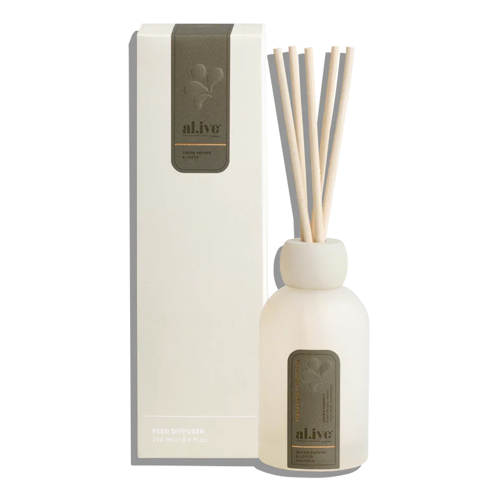 Al.ive Body - Reed Diffuser - Green Pepper & Lotus - Image 3