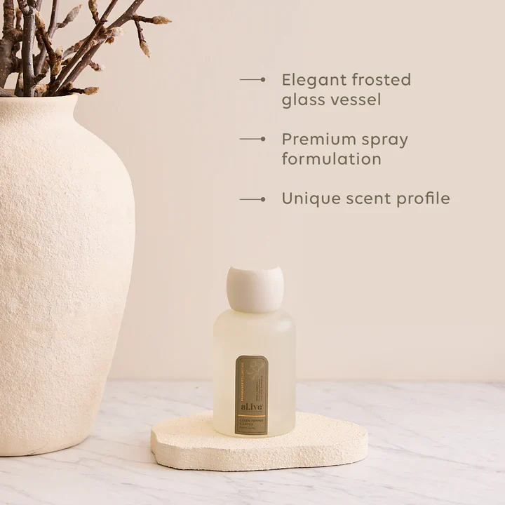 Al.ive Body - Room Spray - Green Pepper & Lotus - Image 2
