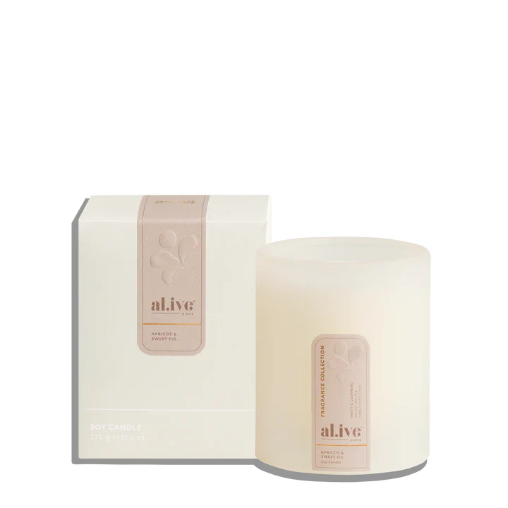 Al.ive Body - Soy Candle - Apricot & Sweet Fig - Image 4