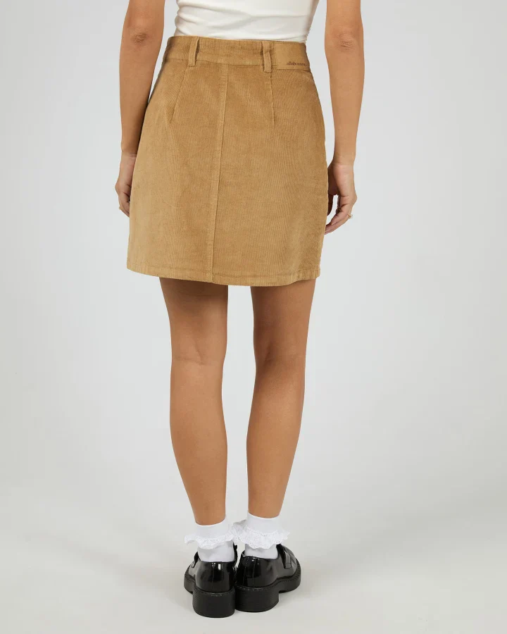 All About Eve - Bambi Cord Skirt - Tan - Image 2