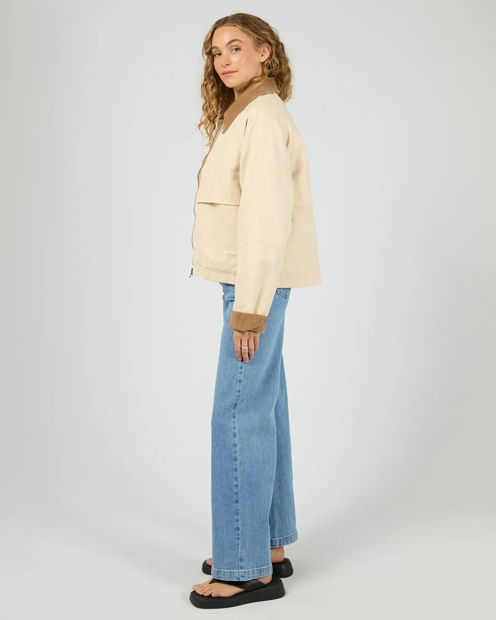 All About Eve - Chicago Jacket - Vanilla - Image 5