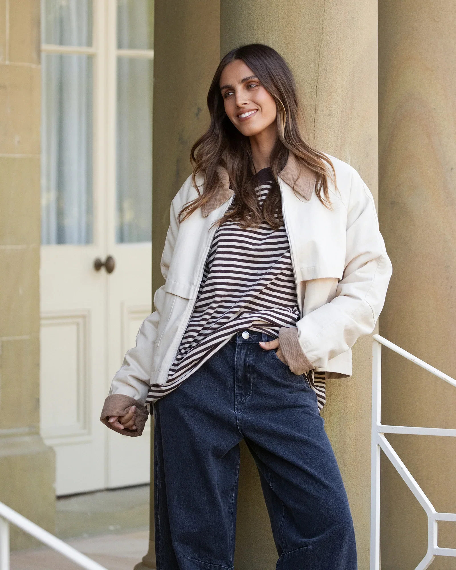 All About Eve - Chicago Jacket - Vanilla - Image 7
