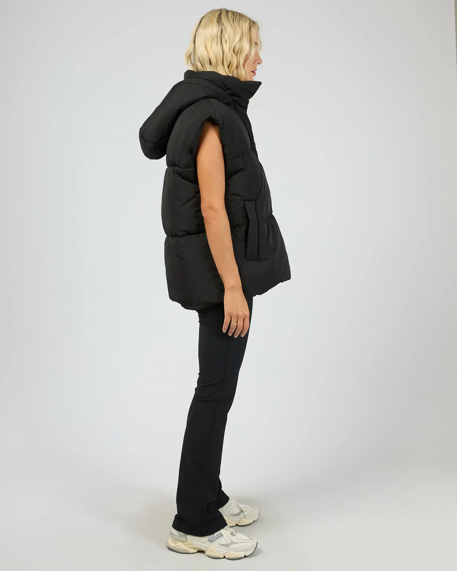 All About Eve - Elevate Puffer Vest - Black - Image 3