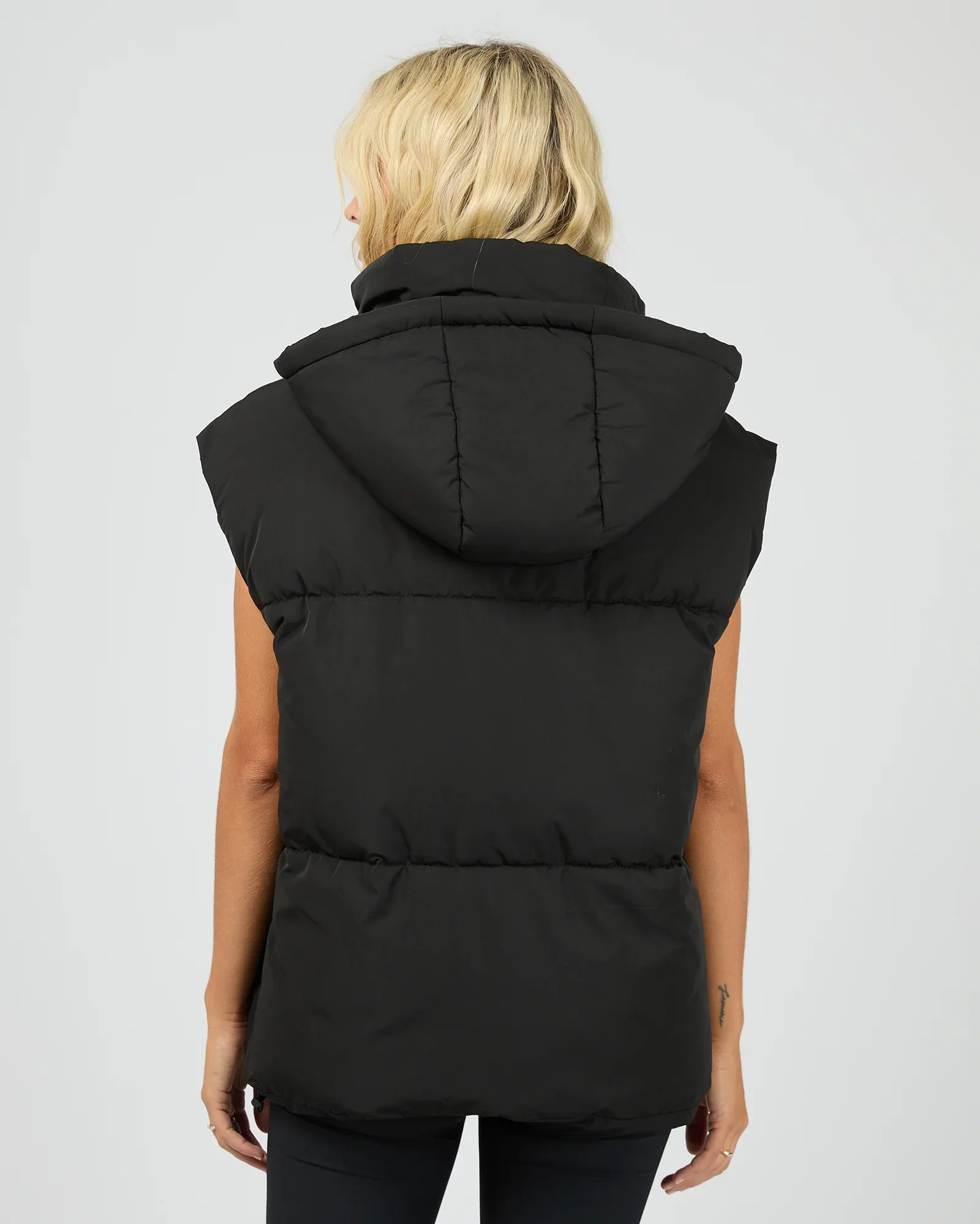All About Eve - Elevate Puffer Vest - Black - Image 4