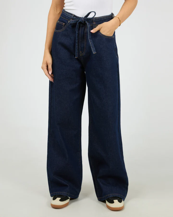 All About Eve - Gia High Rise Baggy - Indigo