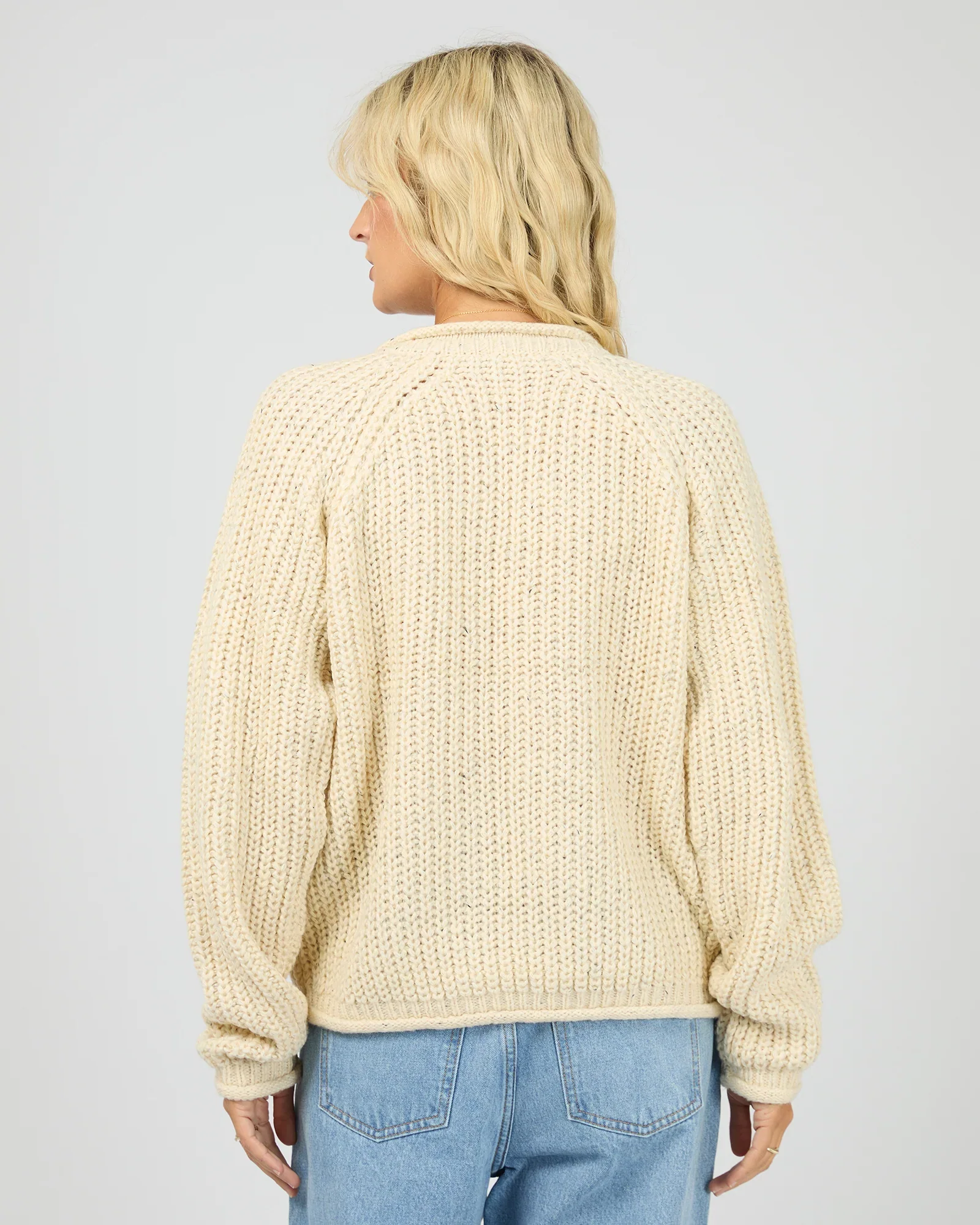 All About Eve - Hali V-Neck Knit - Vanilla - Image 4