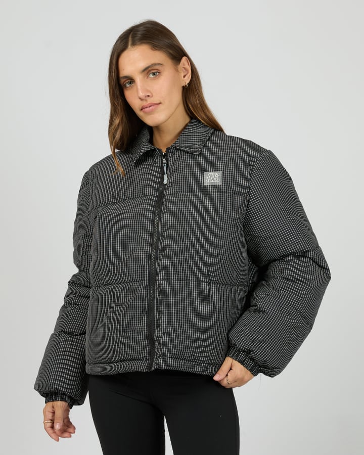 All About Eve - In Check Puffer - Check - Image 2