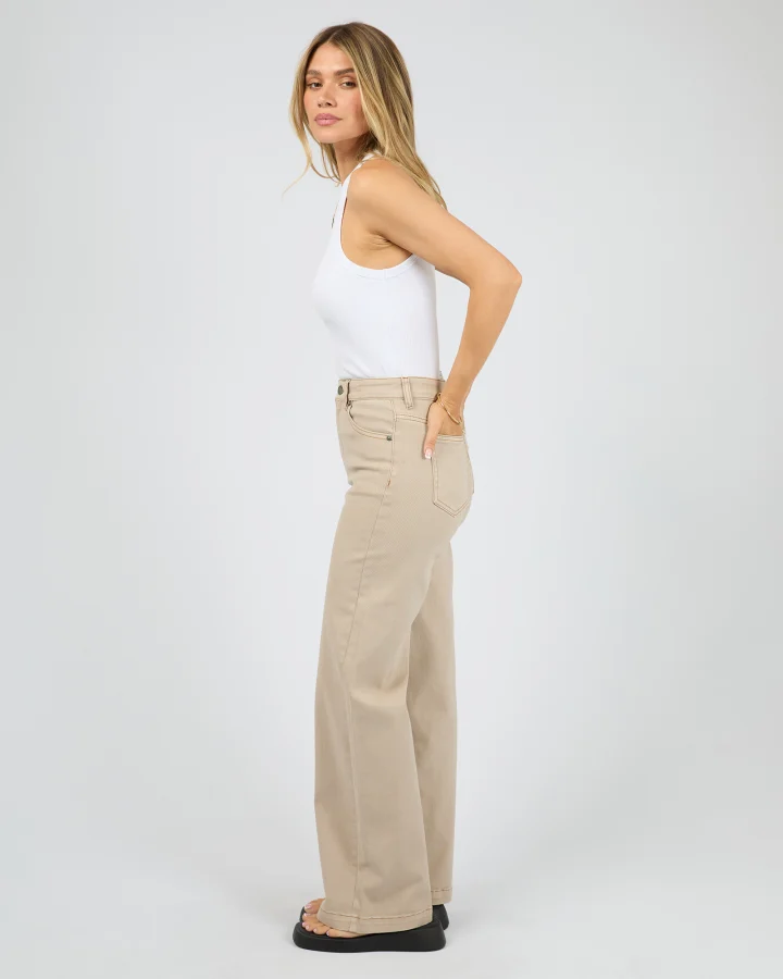 All About Eve - Jacqui Wide Leg - Beige - Image 3