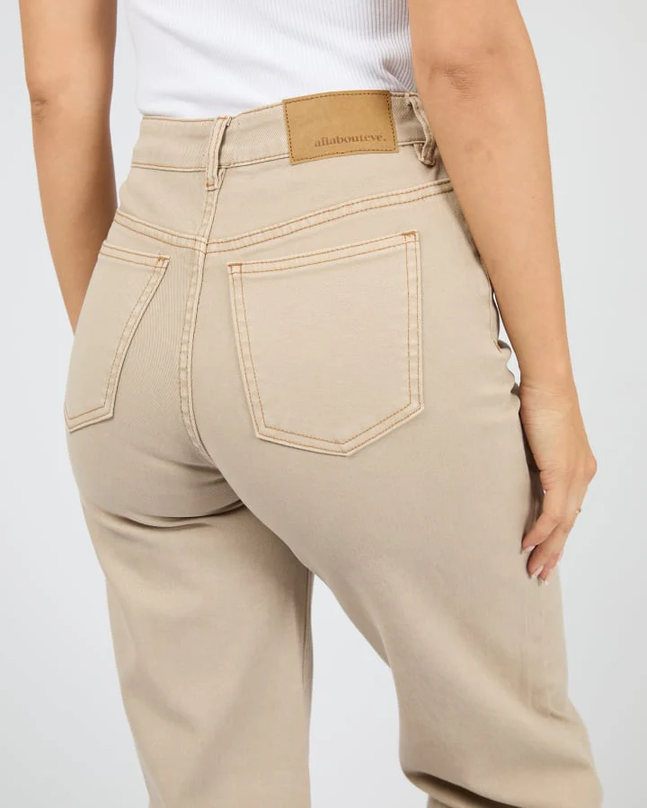 All About Eve - Jacqui Wide Leg - Beige - Image 4