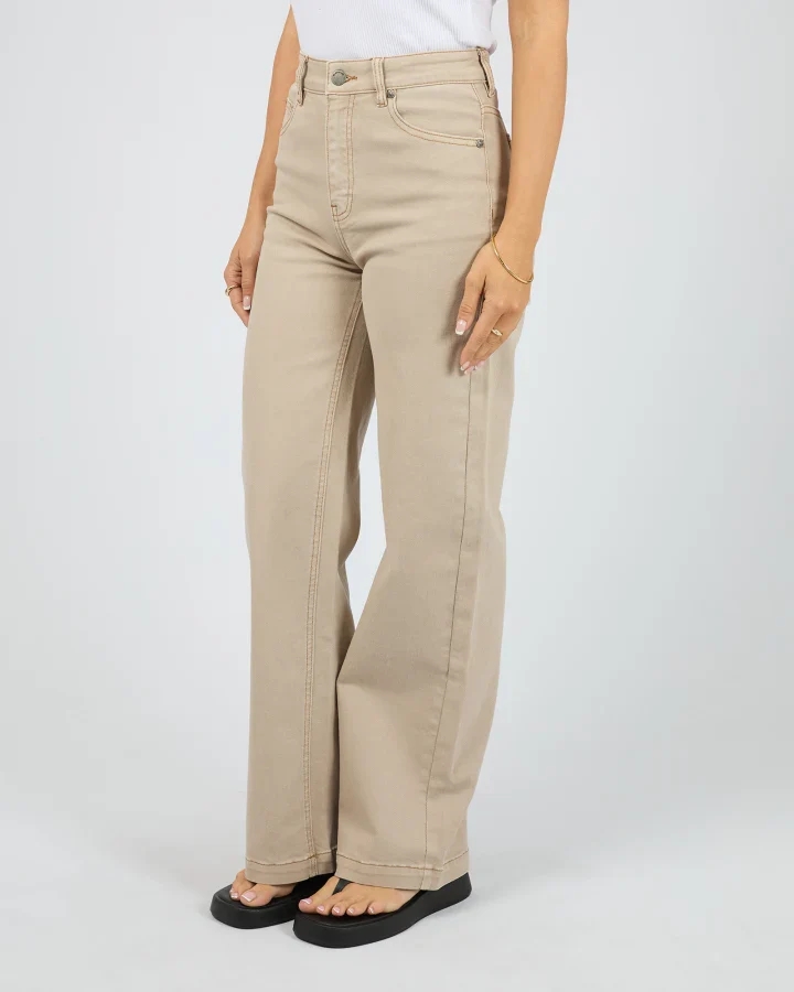 All About Eve - Jacqui Wide Leg - Beige - Image 5