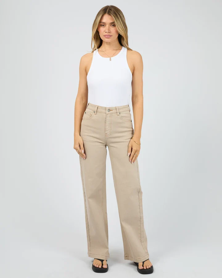 All About Eve - Jacqui Wide Leg - Beige - Image 6