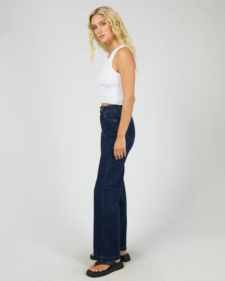 All About Eve - Jacqui Wide Leg - Indigo - Image 6