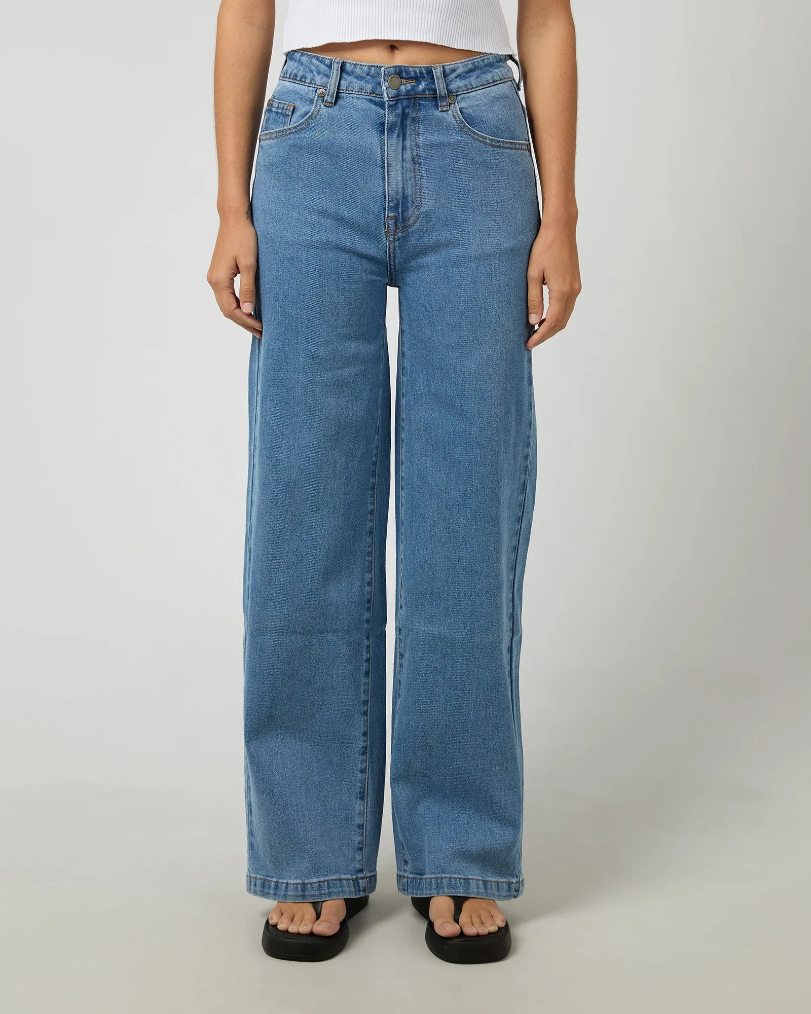 All About Eve - Jacqui Wide Leg - Light Blue - Image 6