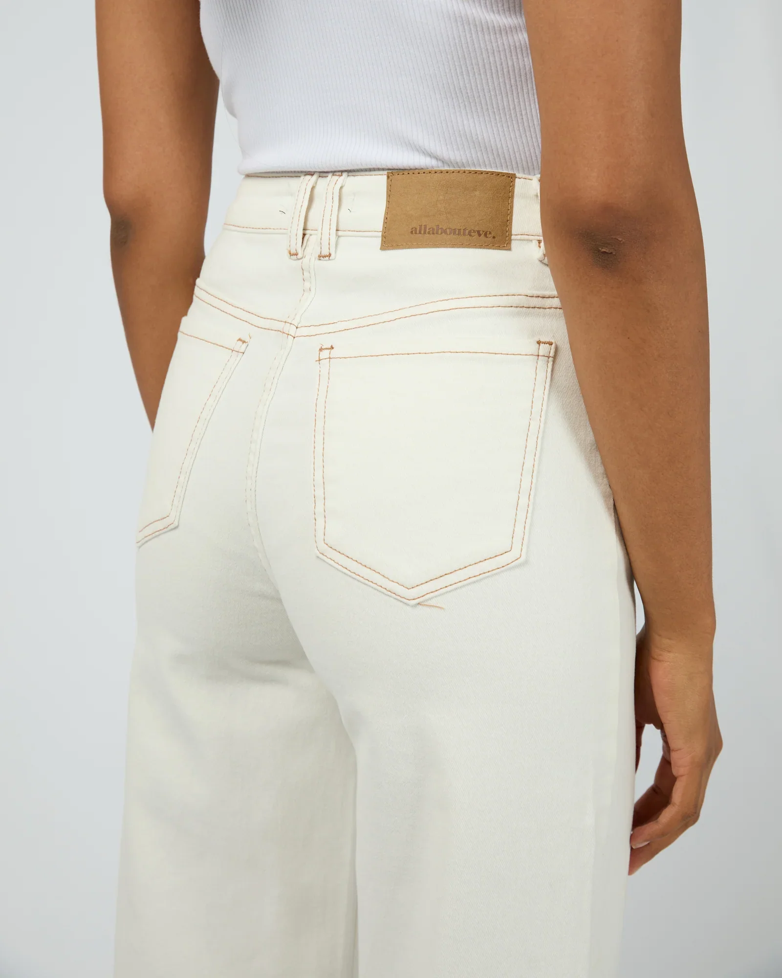 All About Eve - Jacqui Wide Leg - Vintage White - Image 6