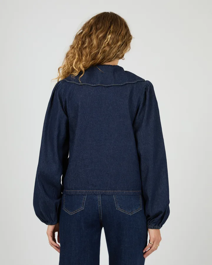 All About Eve - Lou Denim Top - Image 3