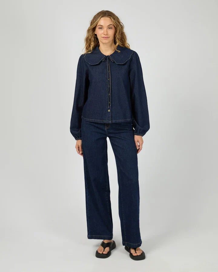 All About Eve - Lou Denim Top - Image 4
