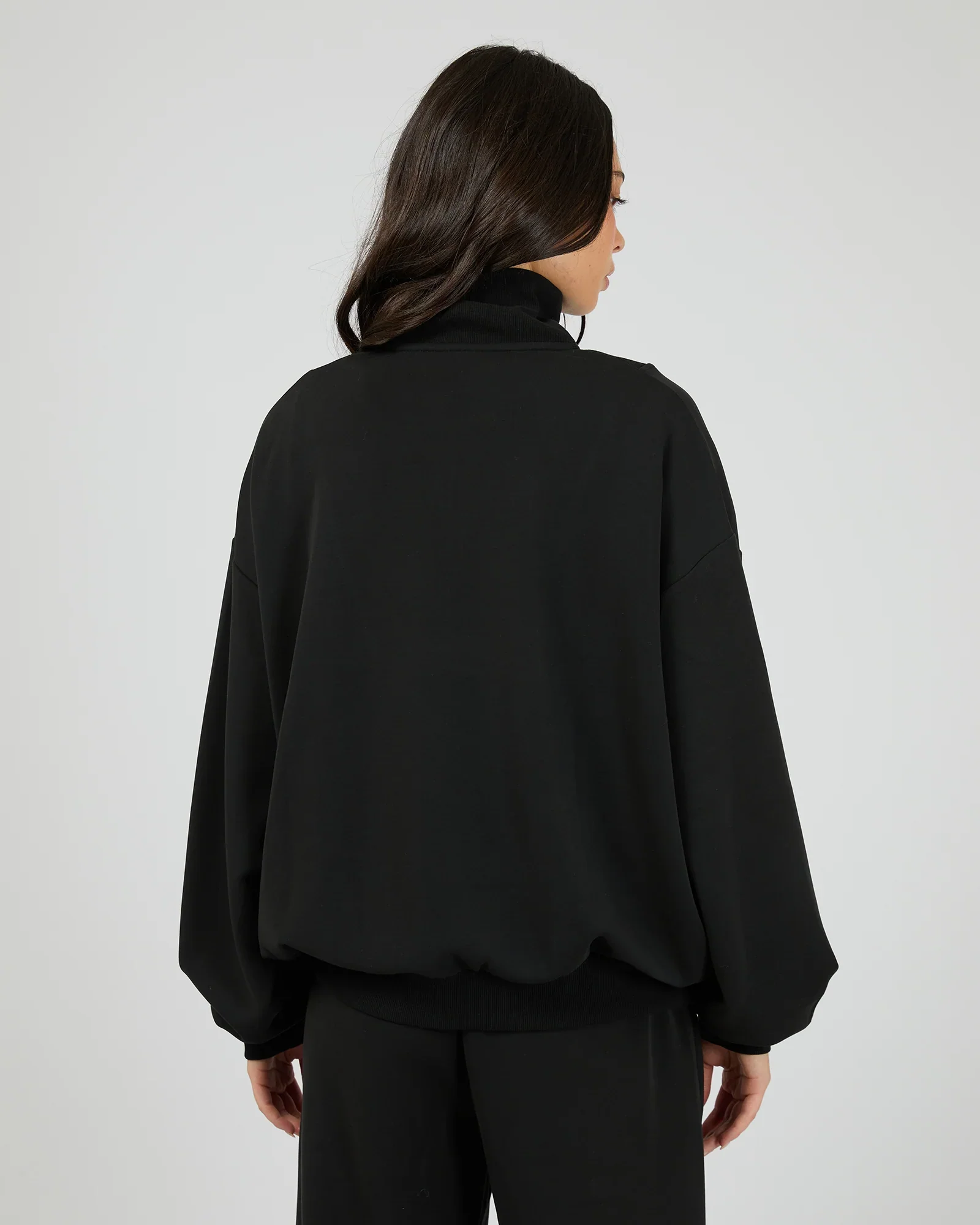 All About Eve - Luxe Active 1/4 Zip - Black - Image 4