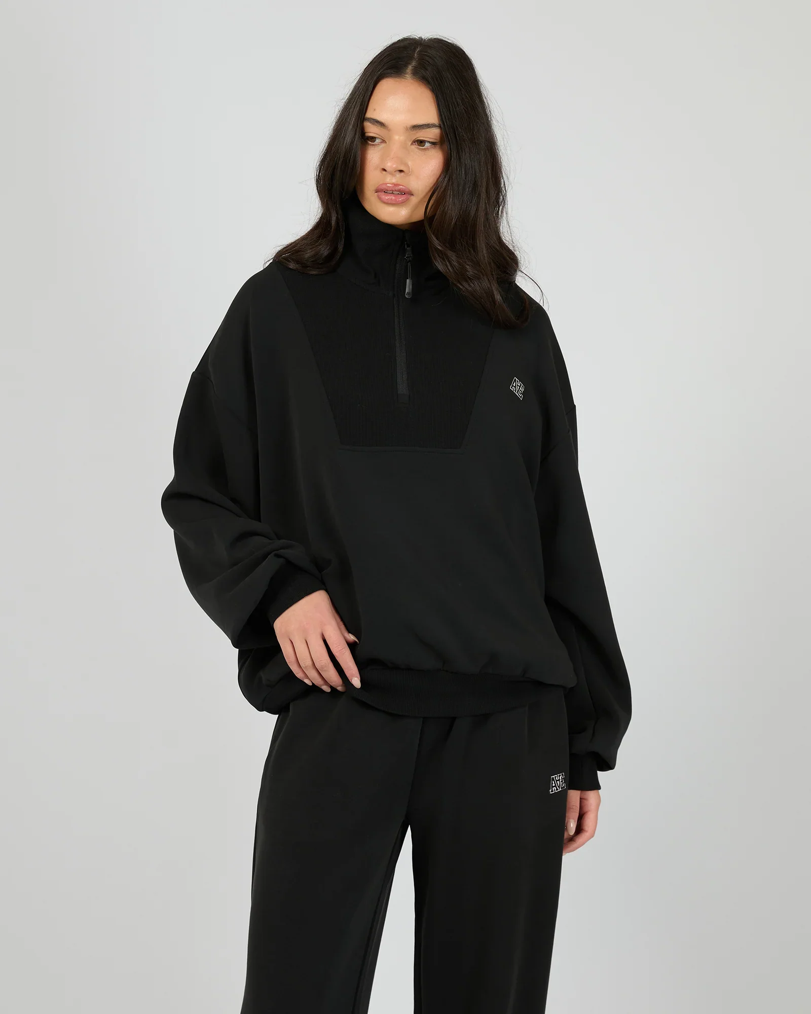 All About Eve - Luxe Active 1/4 Zip - Black - Image 6