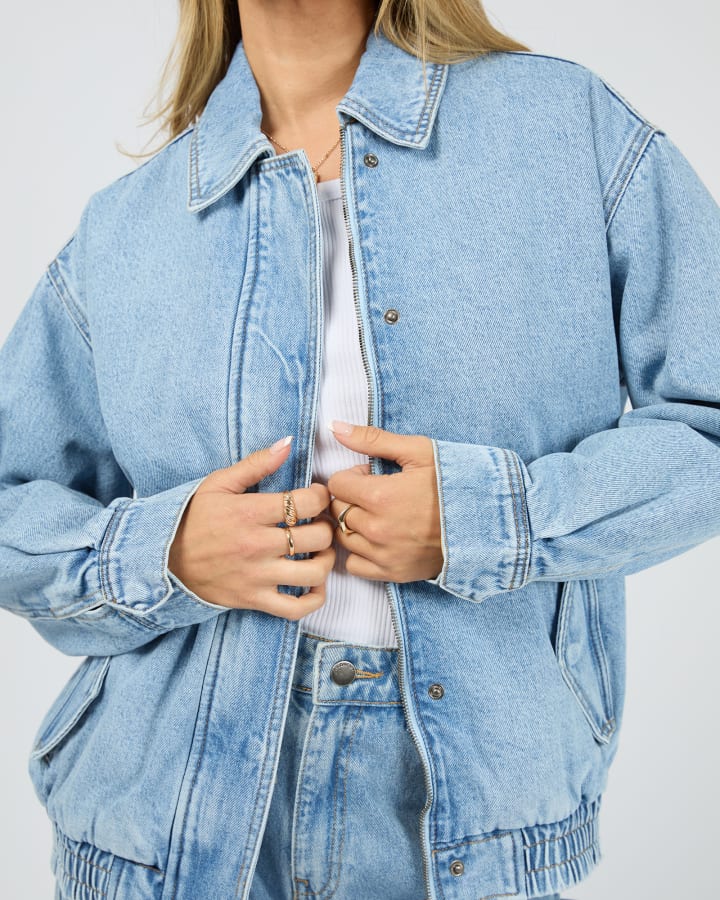 All About Eve - Max Bomber - Light Blue - Image 2