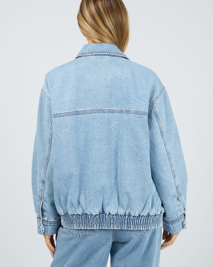 All About Eve - Max Bomber - Light Blue - Image 3