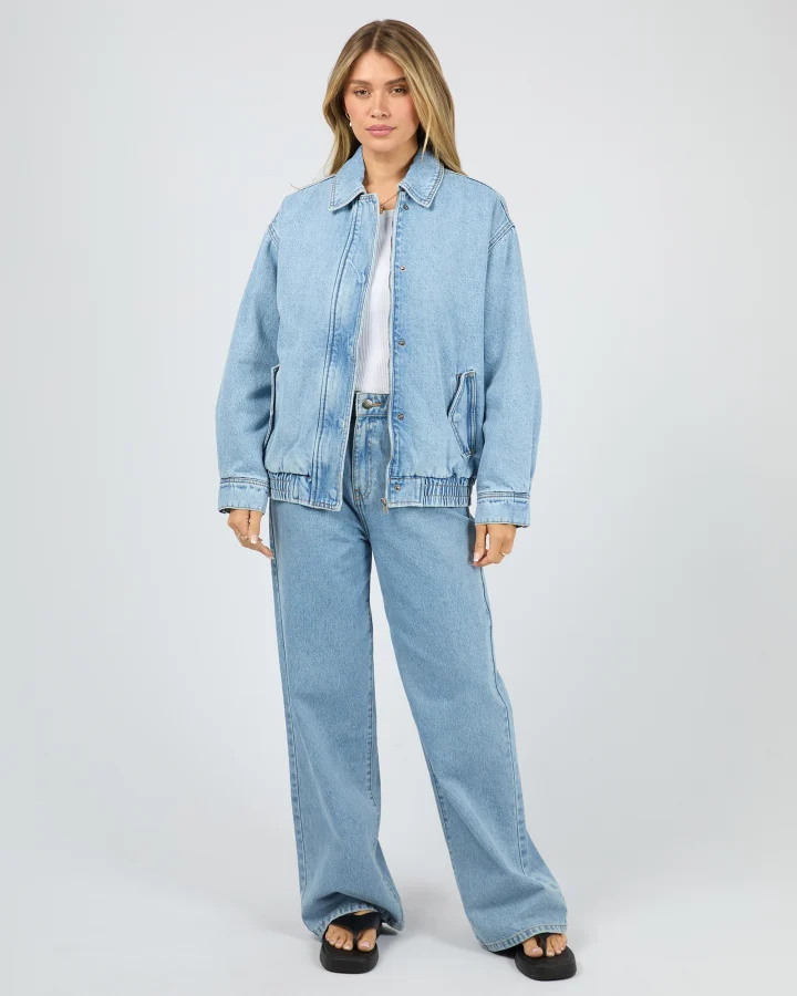 All About Eve - Max Bomber - Light Blue - Image 4