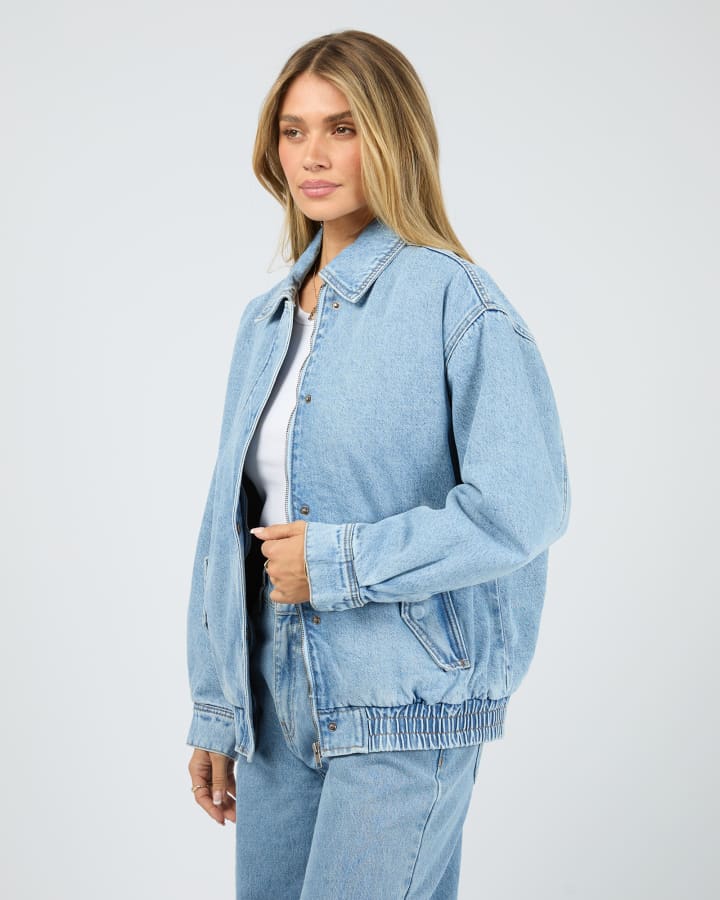 All About Eve - Max Bomber - Light Blue - Image 6