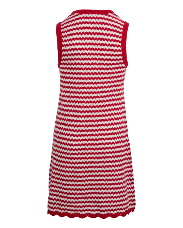 Eve Girl - Millie Knit Dress - Red - Kids Size 8-14 - Image 3