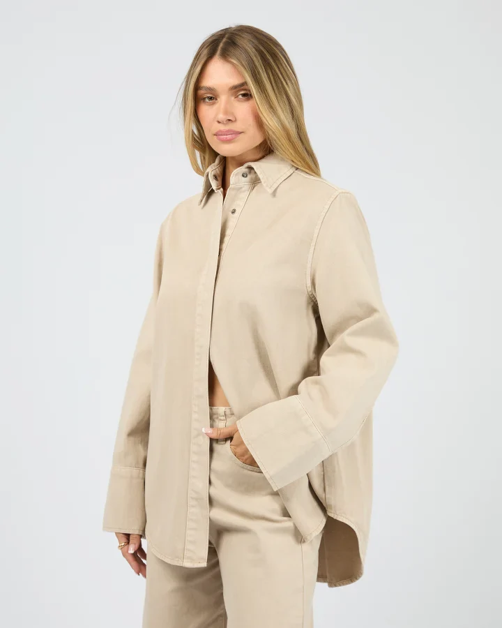 All About Eve - Percy Shirt - Beige - Image 5