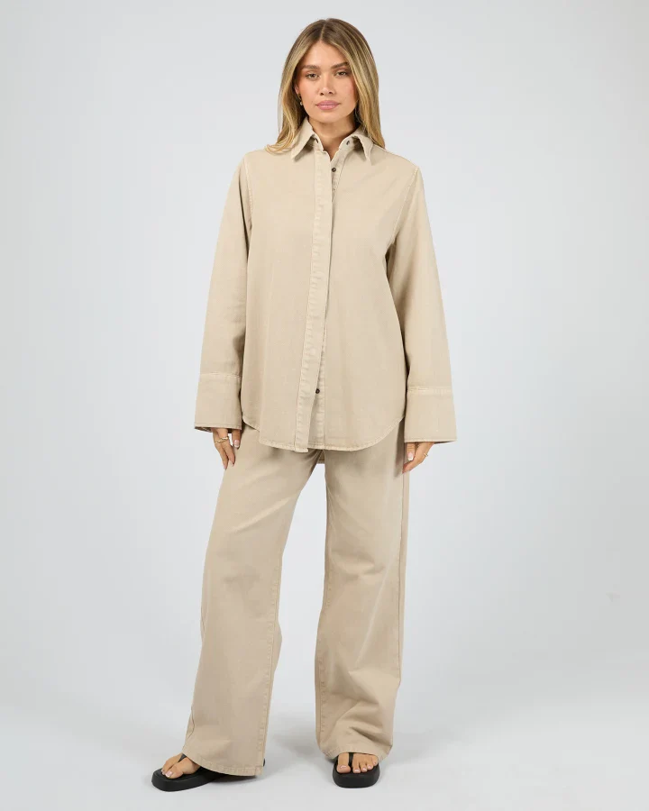 All About Eve - Percy Shirt - Beige - Image 6