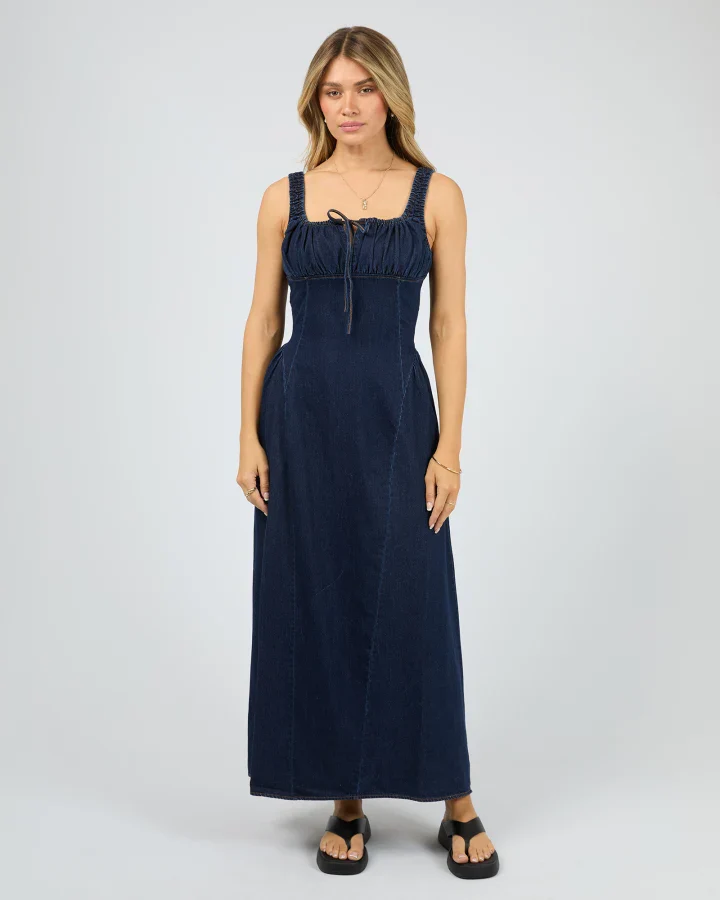 All About Eve - Poppy Denim Dress - Indigo