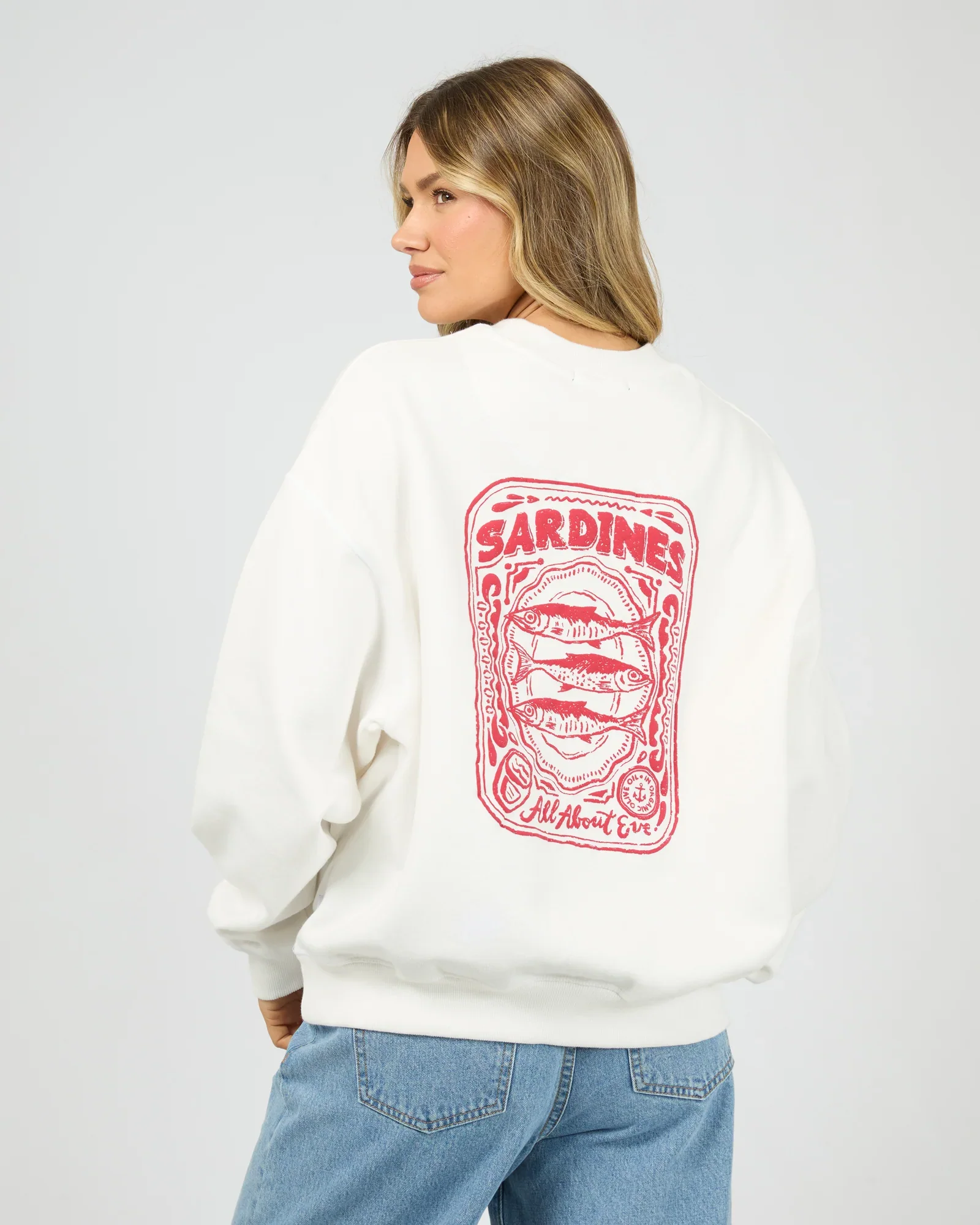 All About Eve - Skipper Box Crew - Vintage White
