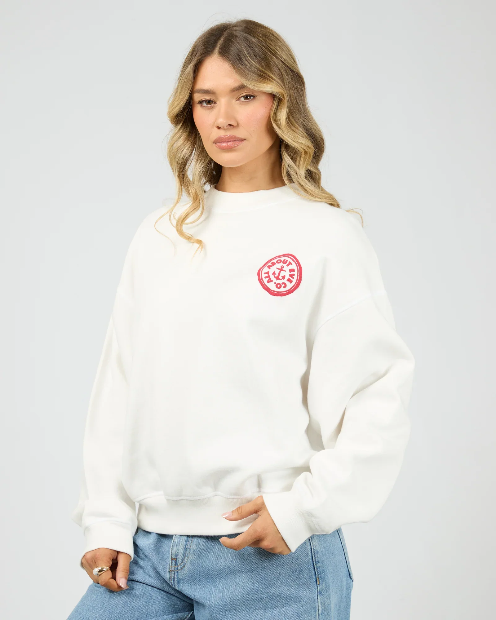 All About Eve - Skipper Box Crew - Vintage White - Image 3