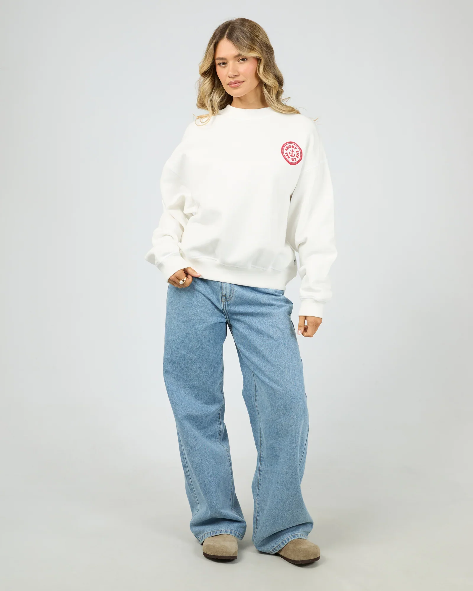 All About Eve - Skipper Box Crew - Vintage White - Image 7