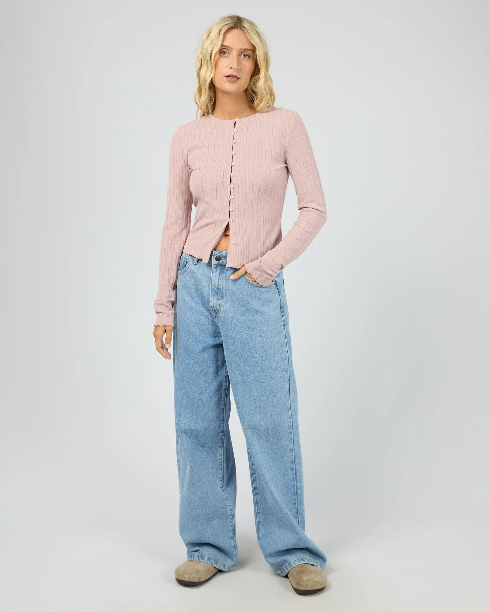 All About Eve - Tarni Knit Top - Fawn - Image 3