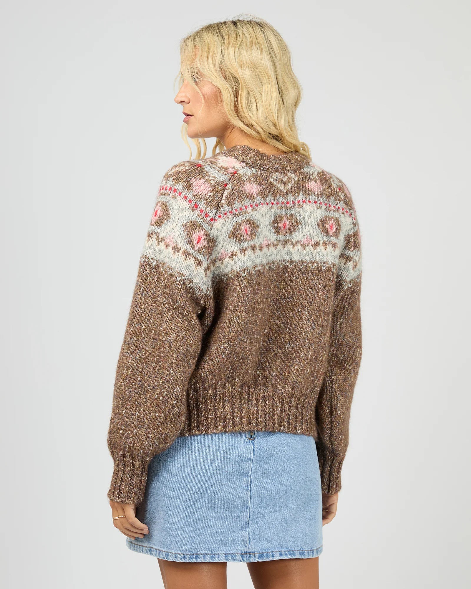 All About Eve - Tiva Knit - Mocha - Image 4