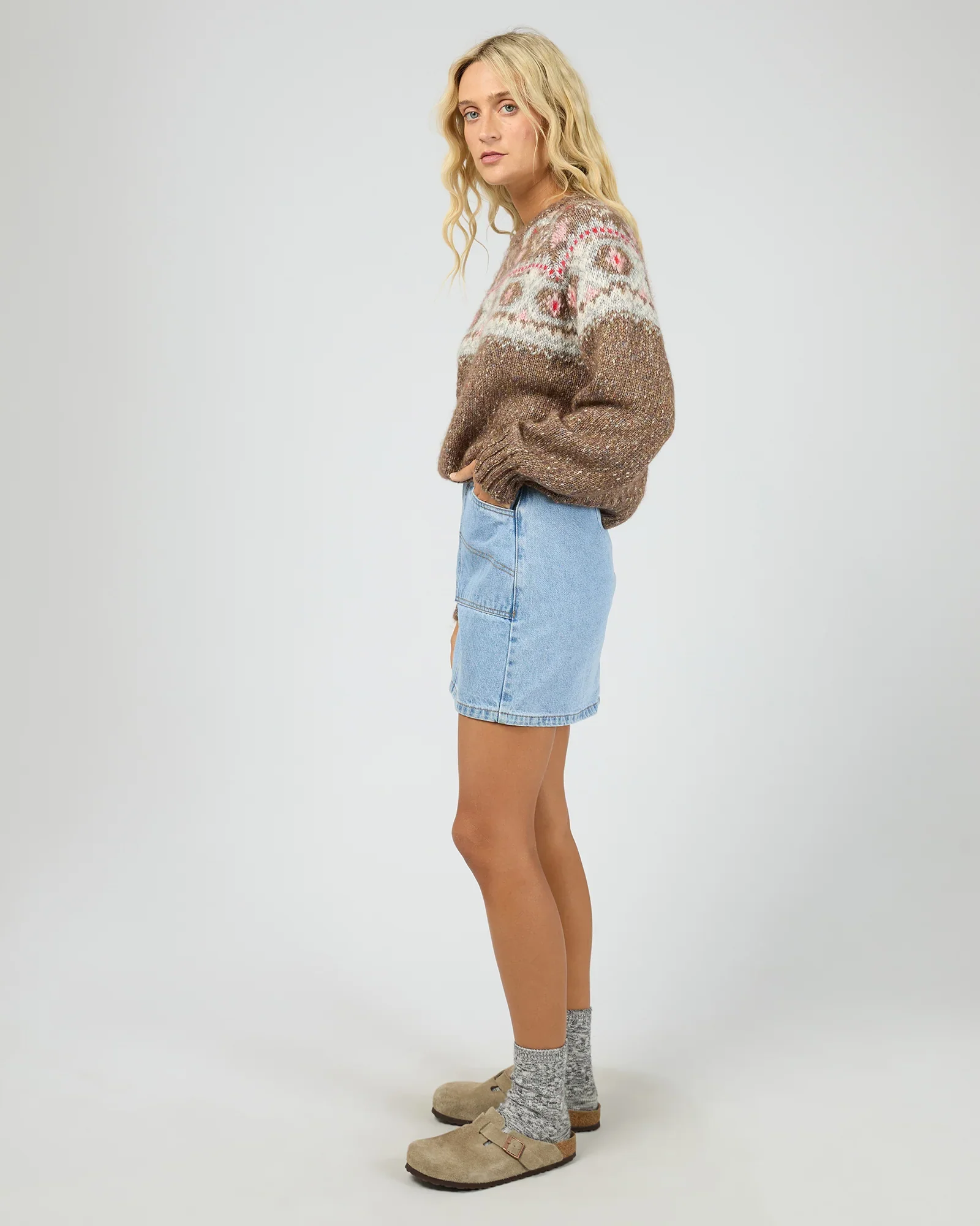 All About Eve - Tiva Knit - Mocha - Image 5