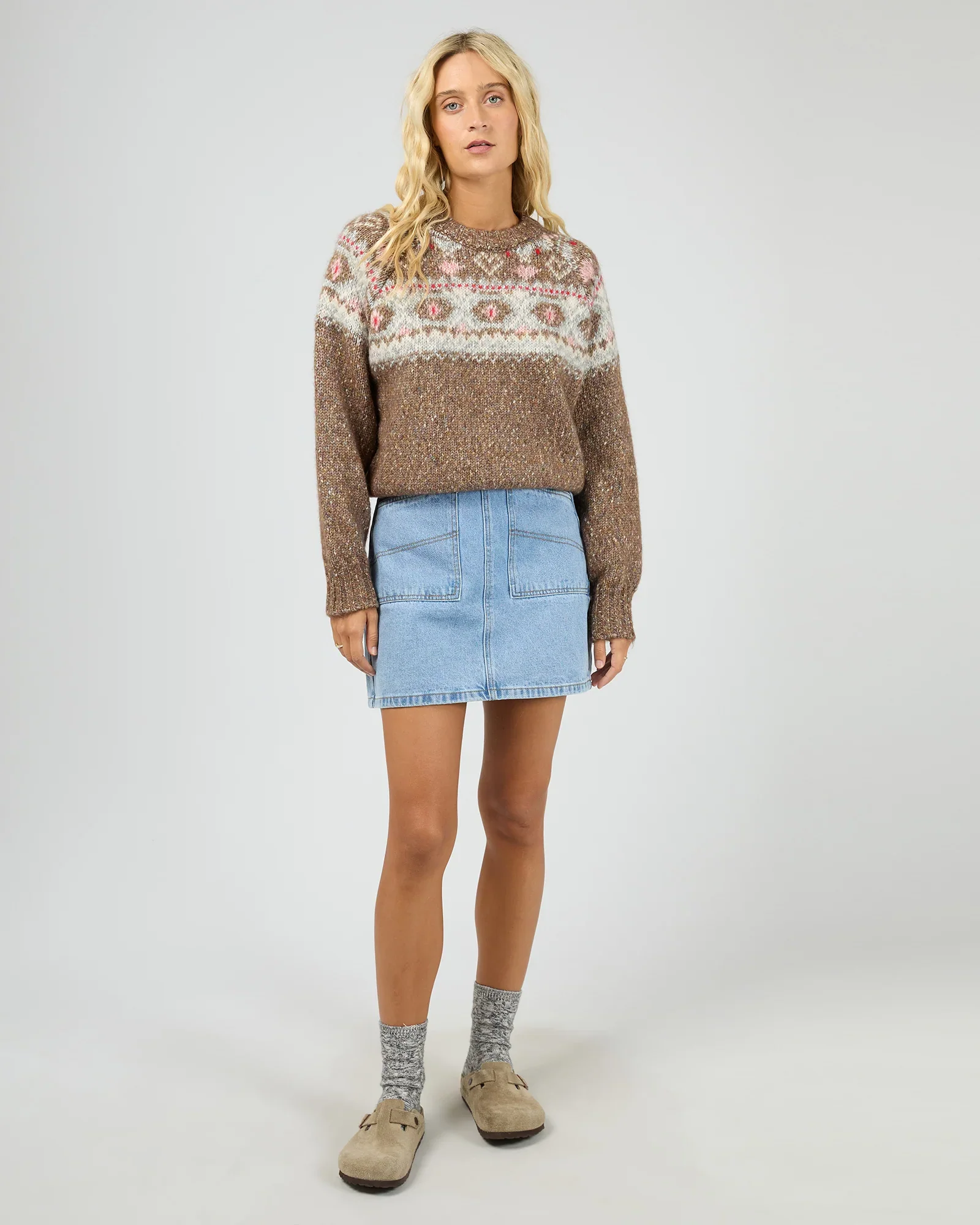 All About Eve - Tiva Knit - Mocha - Image 6