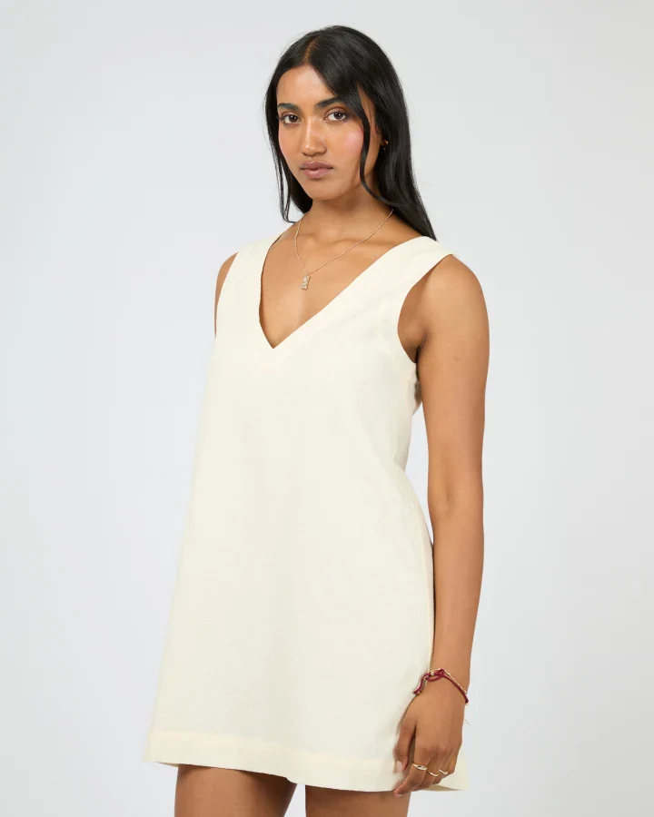 All About Eve - Tropica Mini Dress - Yellow - Image 3
