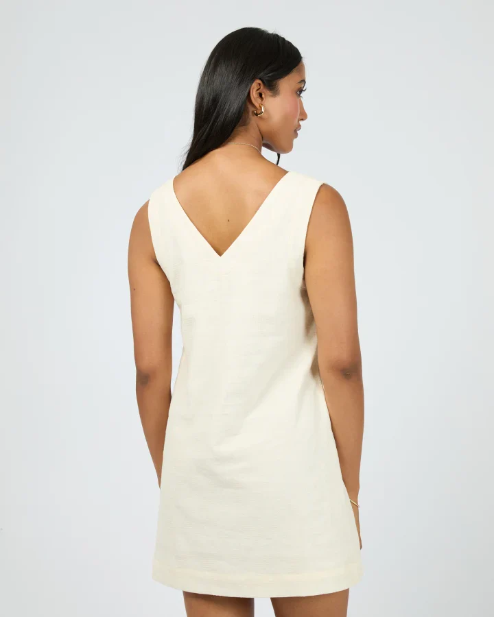All About Eve - Tropica Mini Dress - Yellow - Image 4