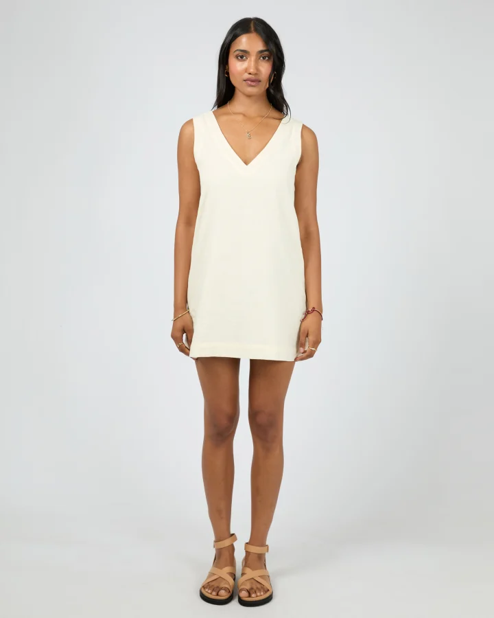 All About Eve - Tropica Mini Dress - Yellow - Image 5