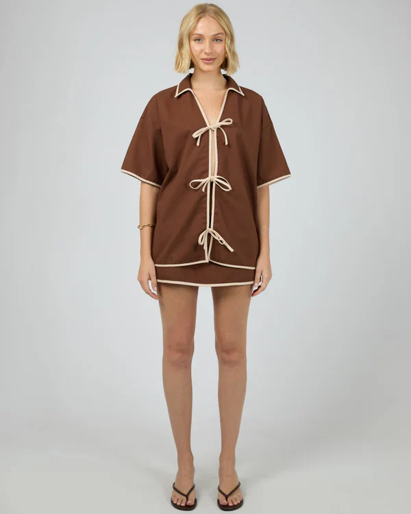 Jorge - Tyler Shirt - Brown