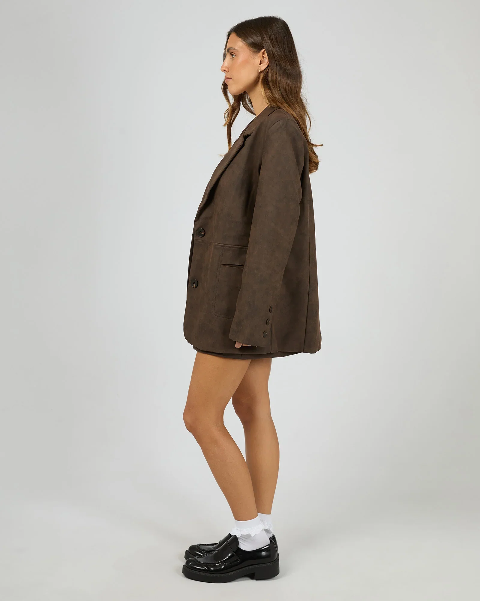 All About Eve - Vanner Blazer - Coffee - Image 2