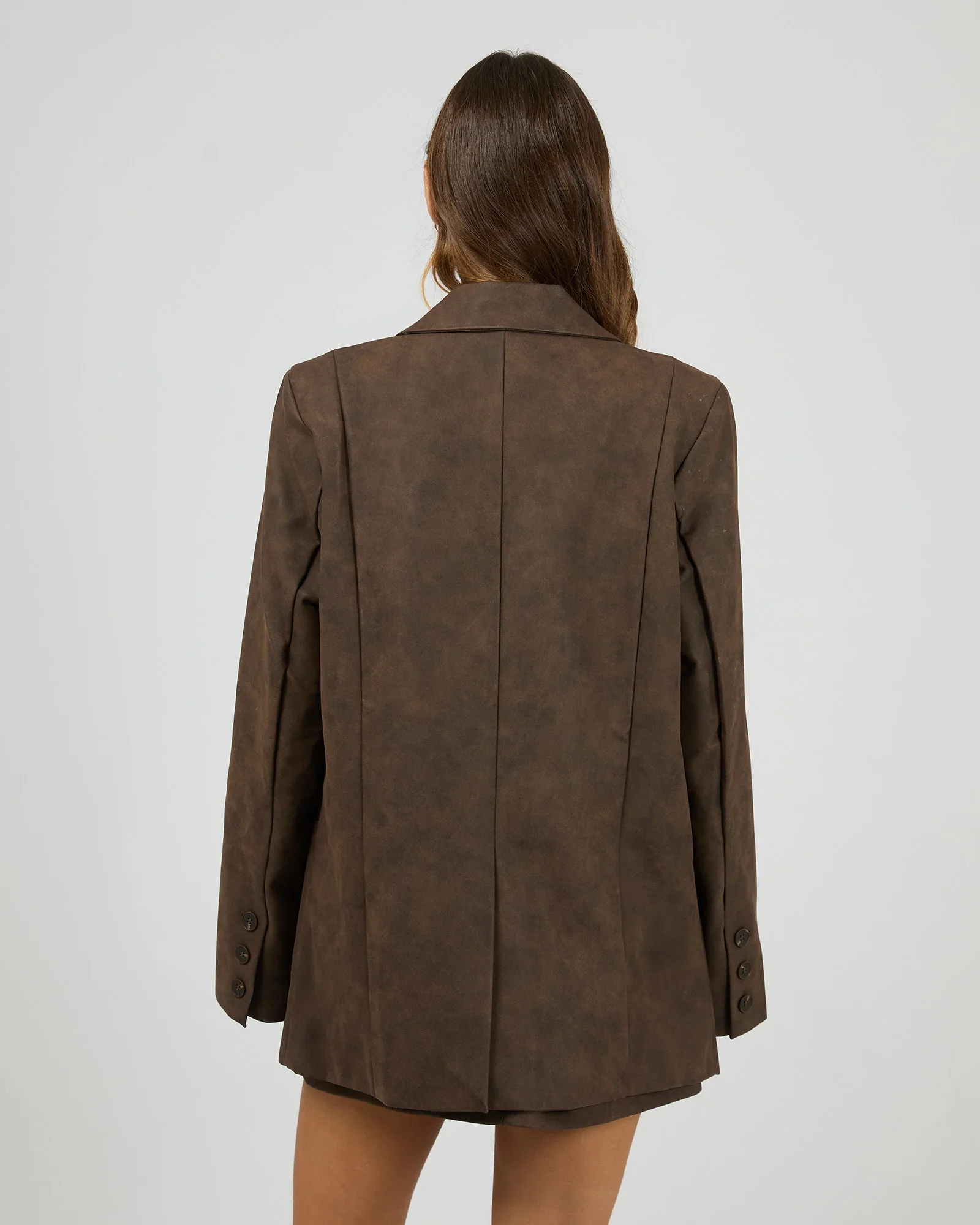 All About Eve - Vanner Blazer - Coffee - Image 5