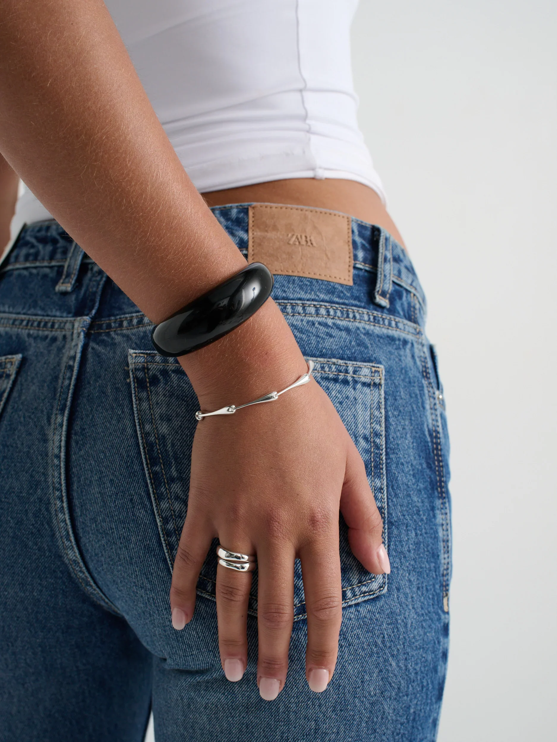 Angels Whisper - Chrome Sterling Silver Plated Bracelet