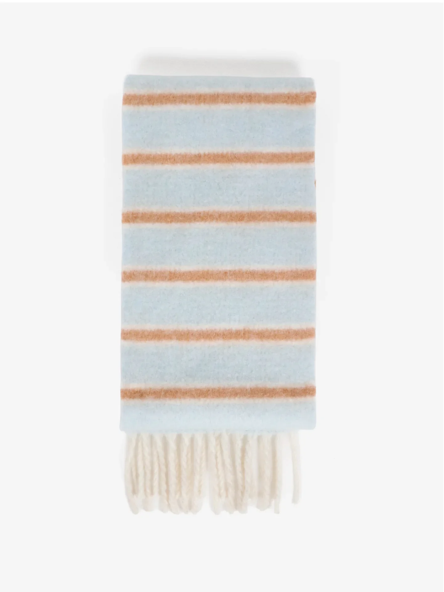 Angels Whisper - Cloud Stripe Fluffy Scarf - Image 3
