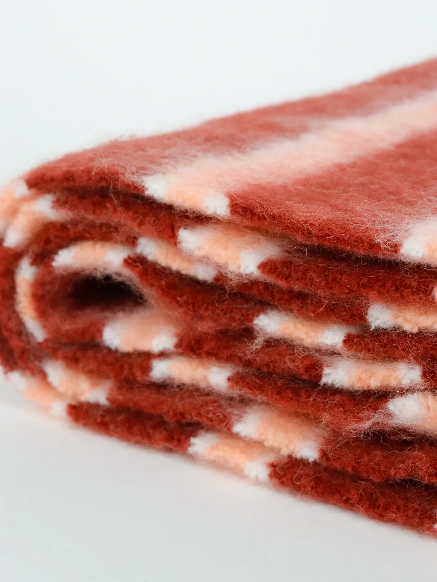 Angels Whisper - Sora Stripe Fluffy Scarf - Image 4
