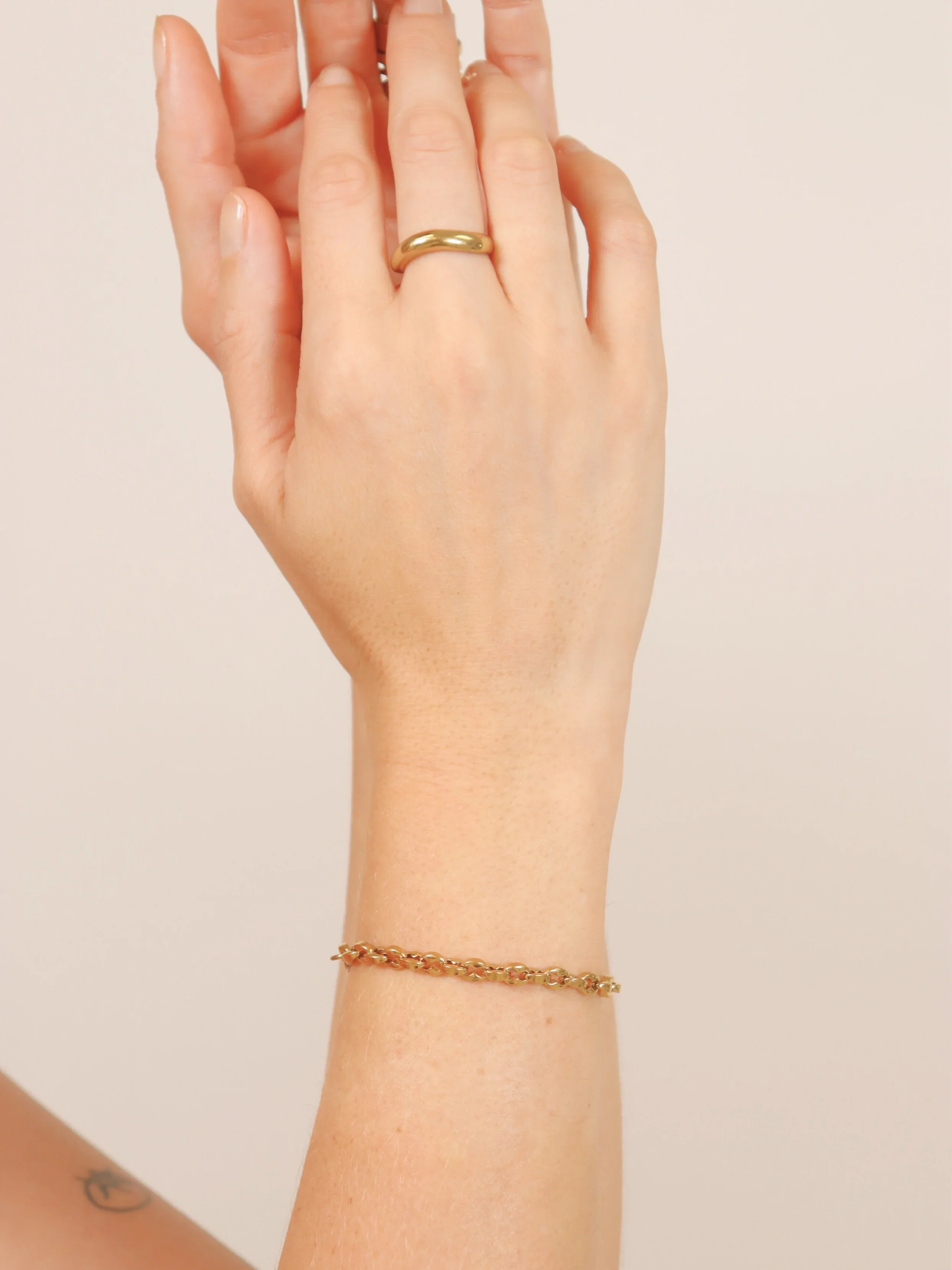 Angels Whisper - Vantage Rope 18K Gold Plated Bracelet